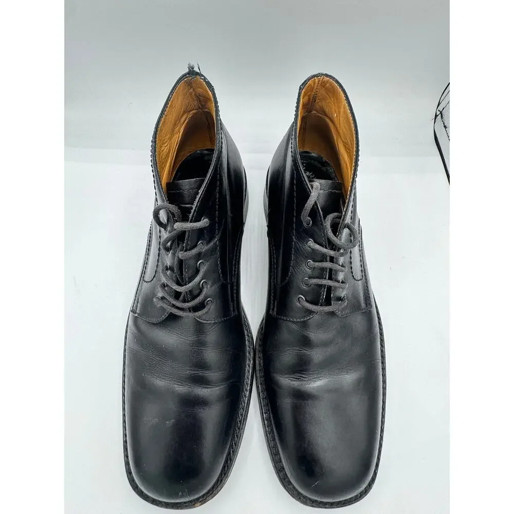 Avitto Italia Men’s Leather Chukka Lace Up Dress Shoes Size 10